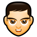 Male Face E4 icon