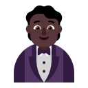 Person In Tuxedo Flat Dark icon