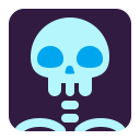 X Ray Flat icon